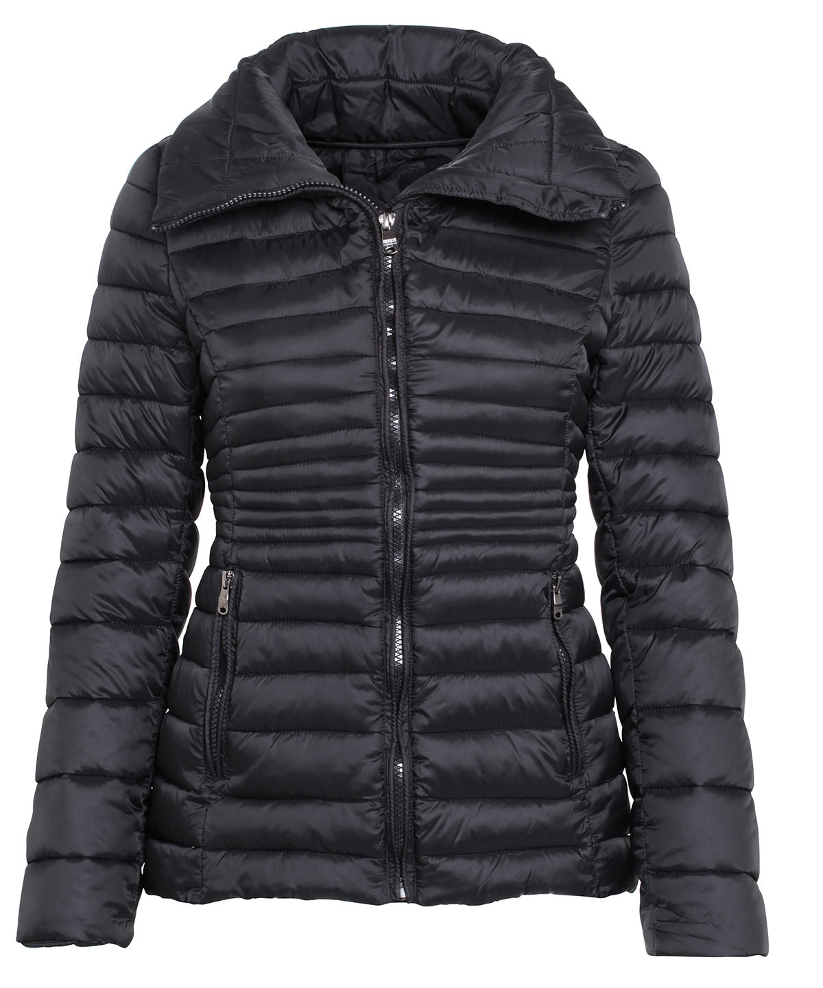 Women's contour quilted jacket