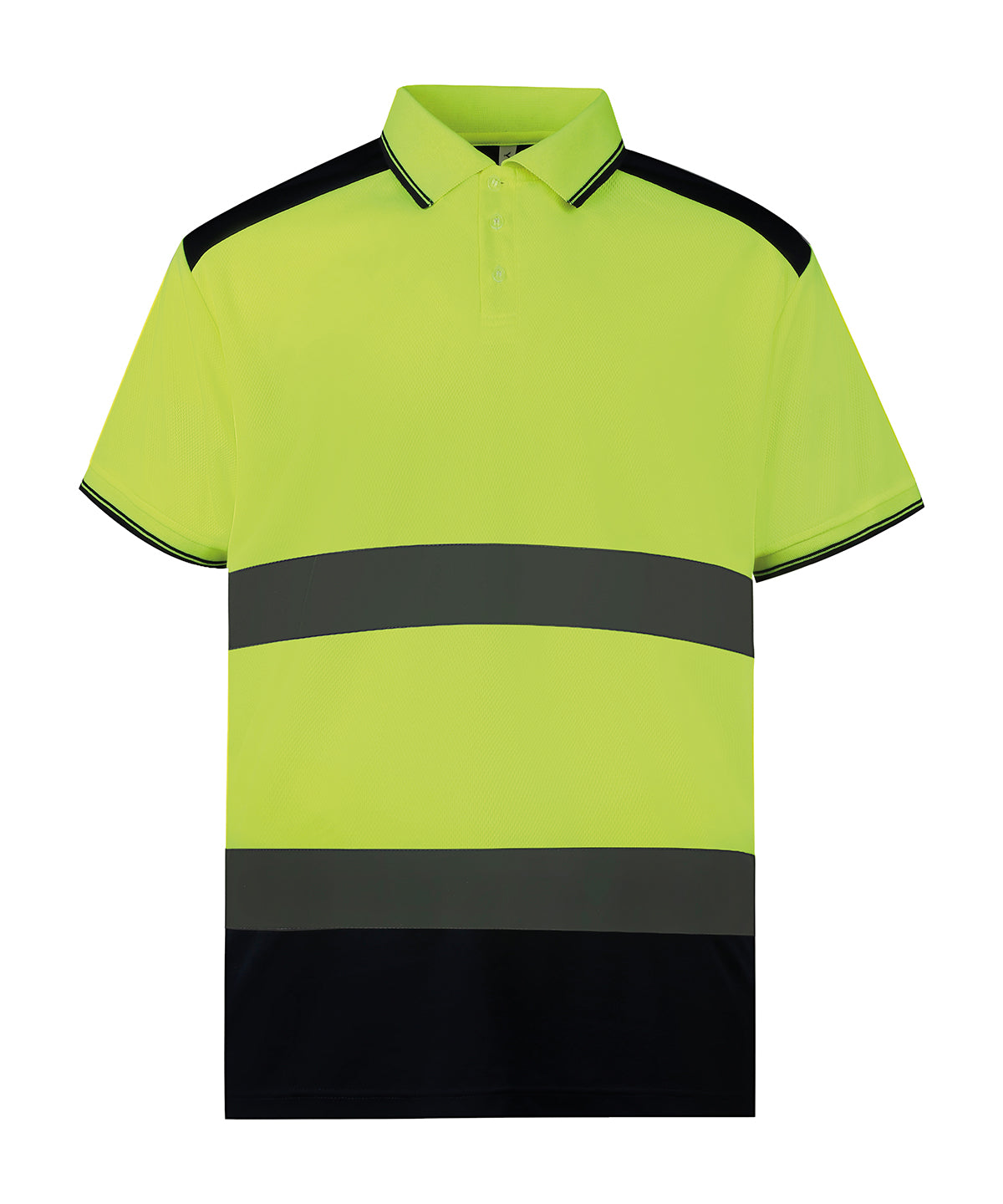 Hi-vis two-tone polo shirt (HVJ220)