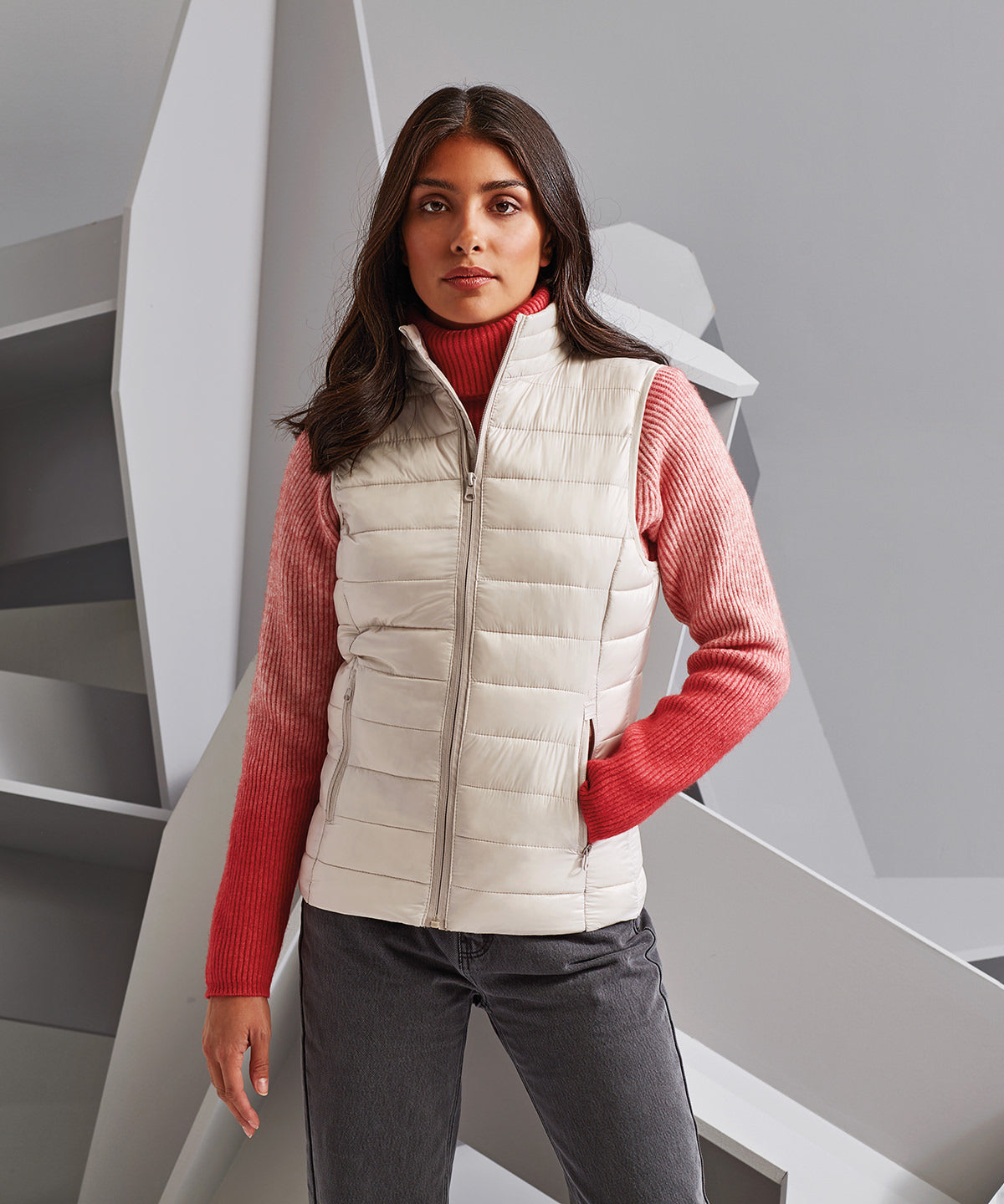 Women's terrain padded gilet