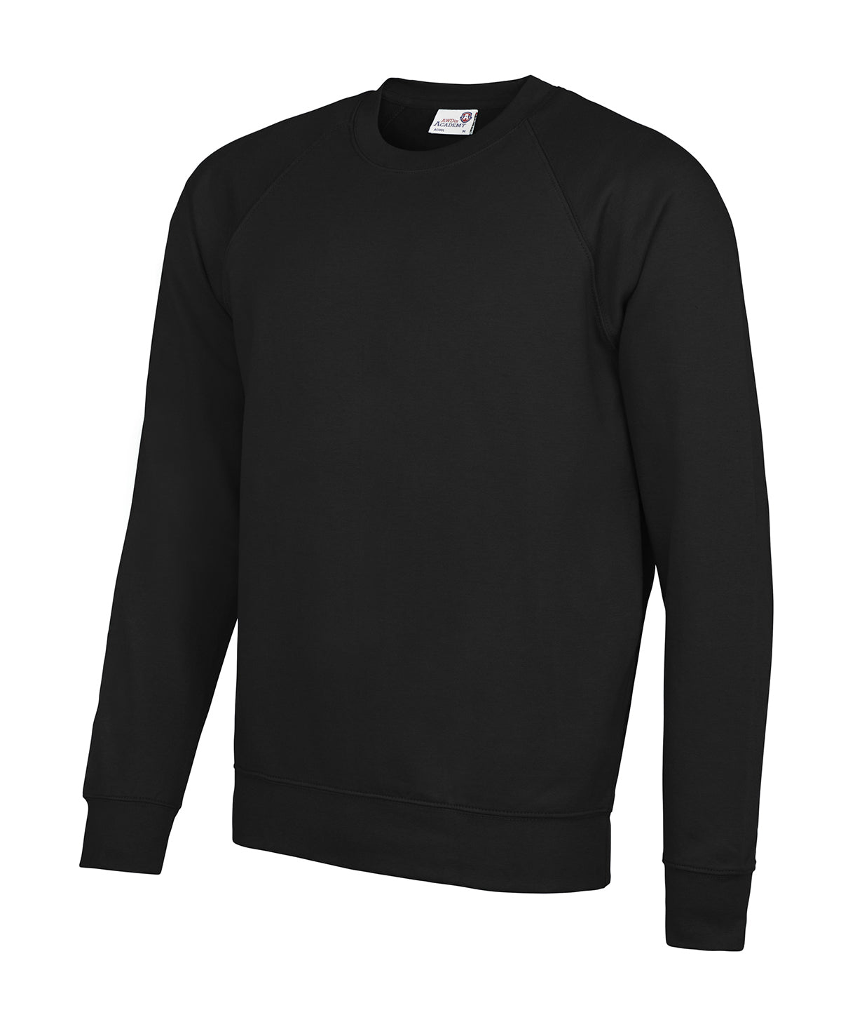 Academy Black - Senior Academy raglan sweatshirt - GarmentEmbroidery