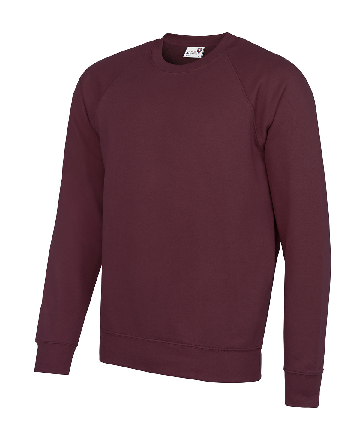 Academy Burgundy - Senior Academy raglan sweatshirt - GarmentEmbroidery