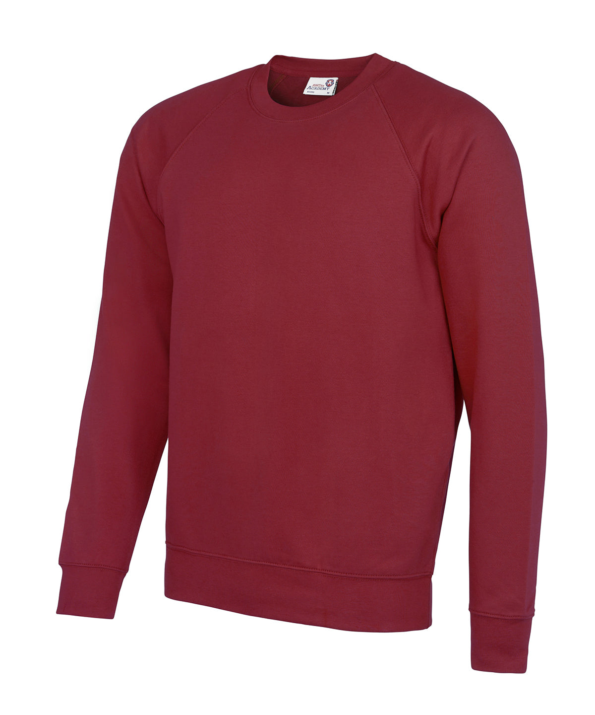 Academy Claret - Senior Academy raglan sweatshirt - GarmentEmbroidery