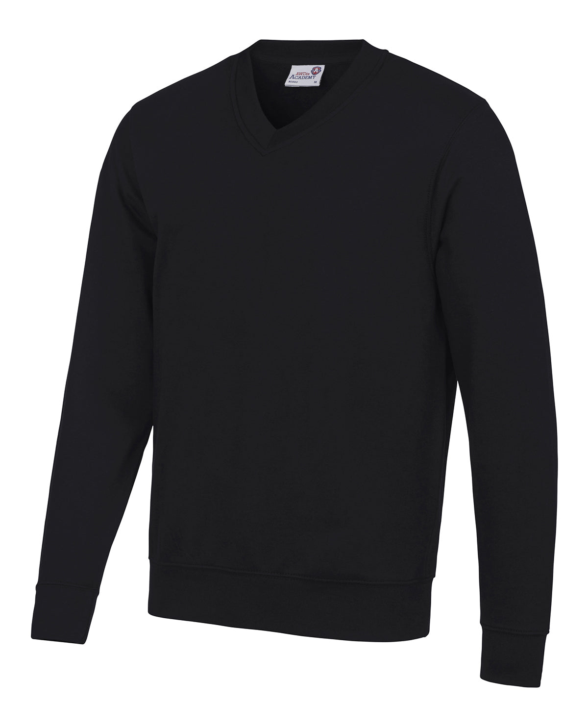 Academy Black - Senior Academy v-neck sweatshirt - GarmentEmbroidery