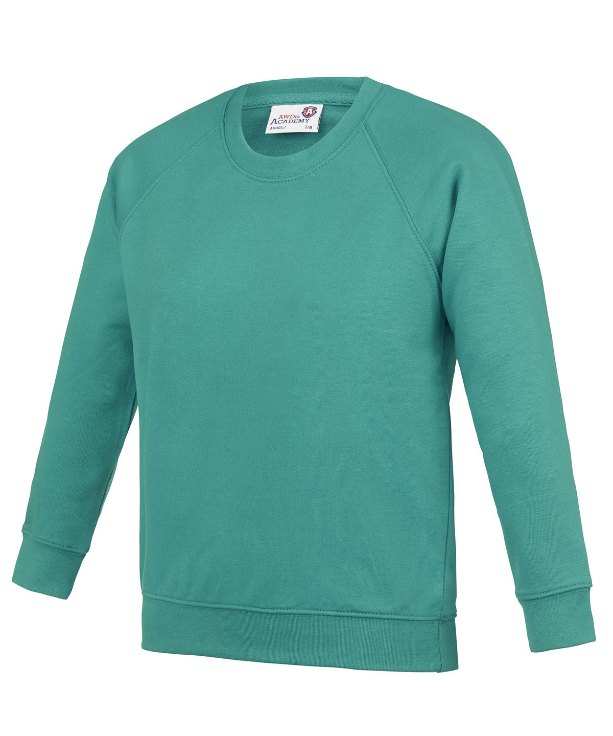 Academy Emerald - Kids Academy raglan sweatshirt - GarmentEmbroidery