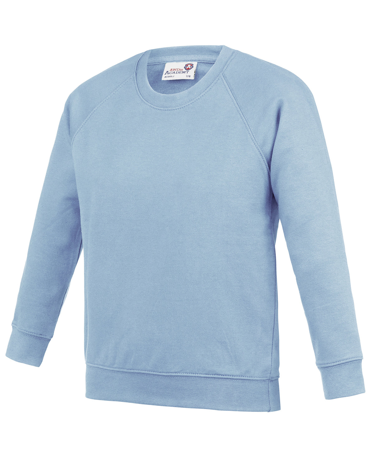 Academy Sky - Kids Academy raglan sweatshirt - GarmentEmbroidery