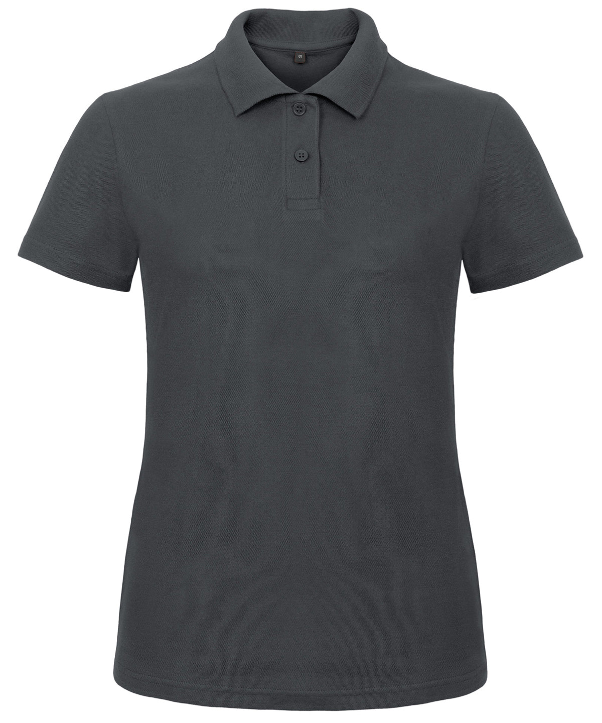 Anthracite - B&C ID.001 polo /women - GarmentEmbroidery