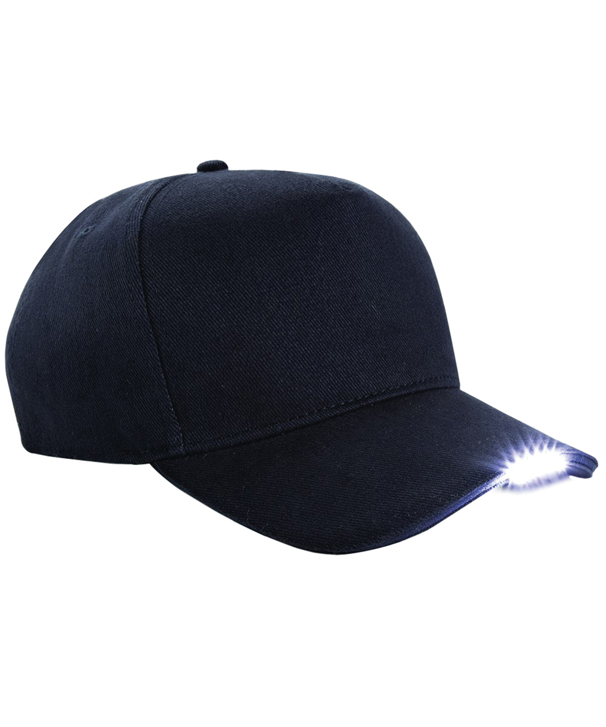 Black - LED light cap - GarmentEmbroidery