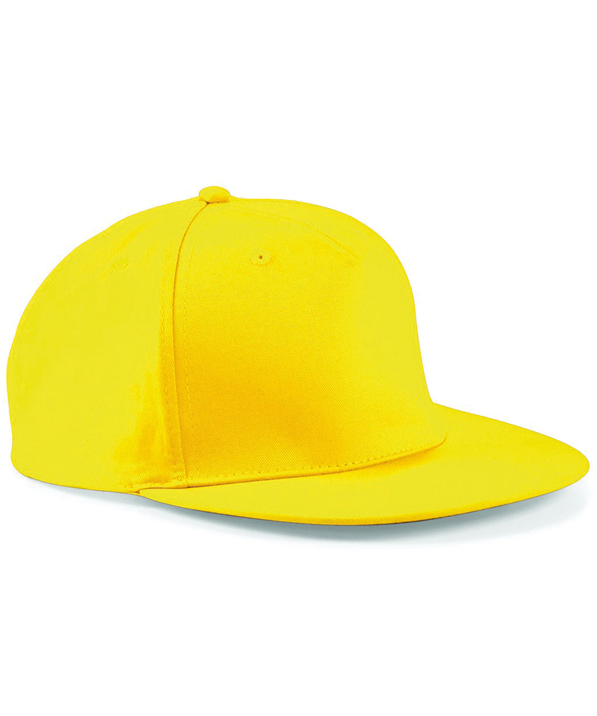 Yellow - 5-panel snapback rapper cap - GarmentEmbroidery