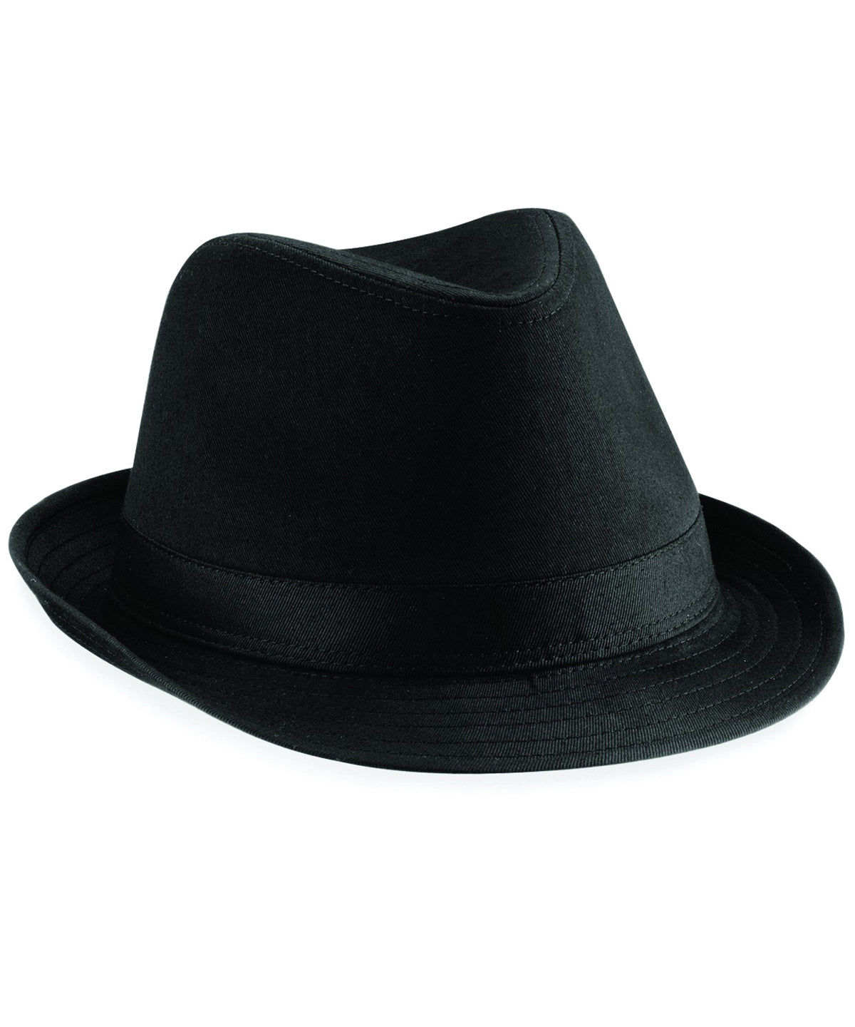 Black - Fedora - GarmentEmbroidery