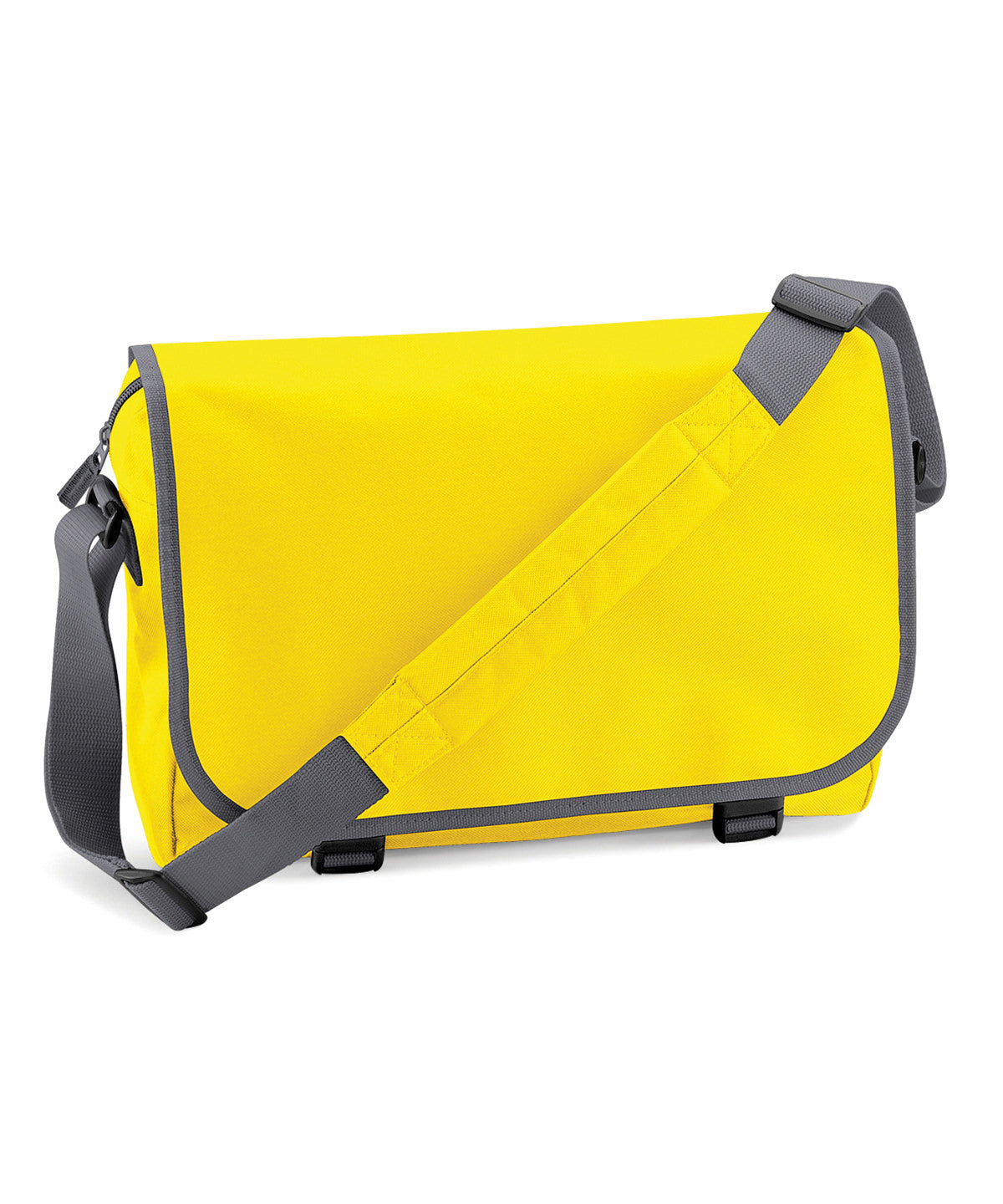 Yellow/Graphite Grey - Messenger bag - GarmentEmbroidery