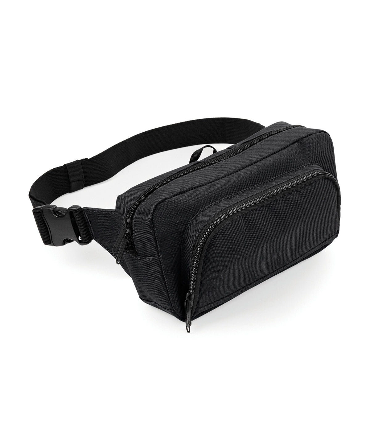 Black - Organiser waistpack - GarmentEmbroidery