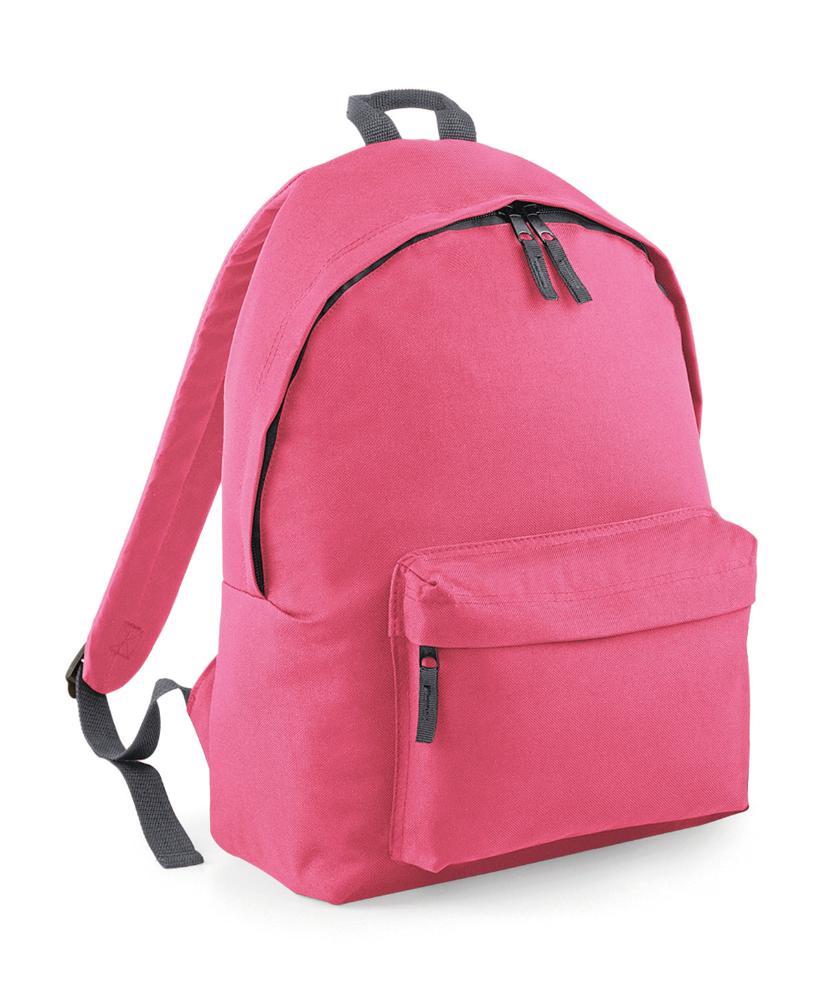 True Pink/Graphite - Original fashion backpack - GarmentEmbroidery