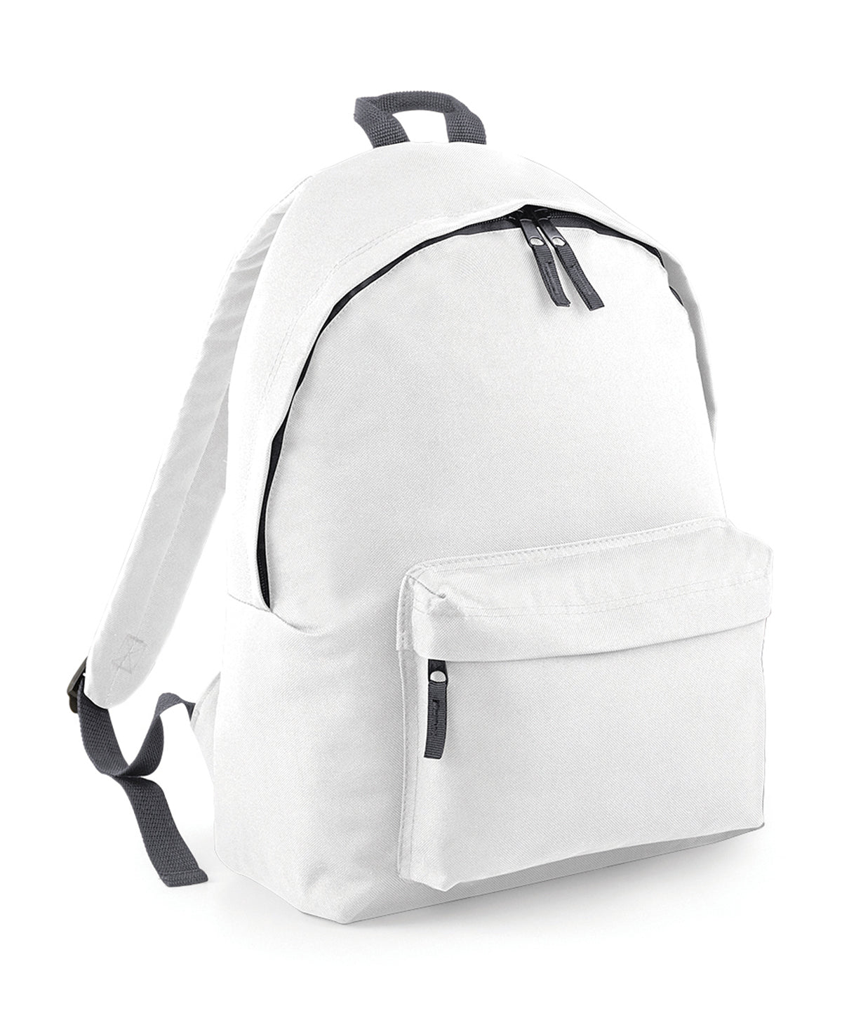 White/Graphite Grey - Original fashion backpack - GarmentEmbroidery