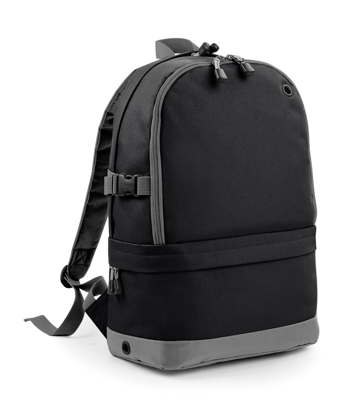 Black - Athleisure pro backpack - GarmentEmbroidery