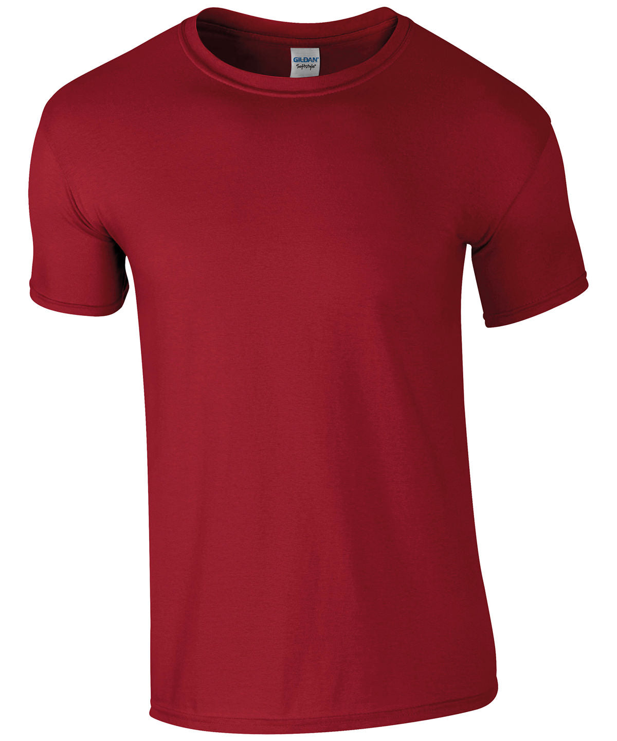 Cardinal Red - Softstyle™ adult ringspun t-shirt - GarmentEmbroidery