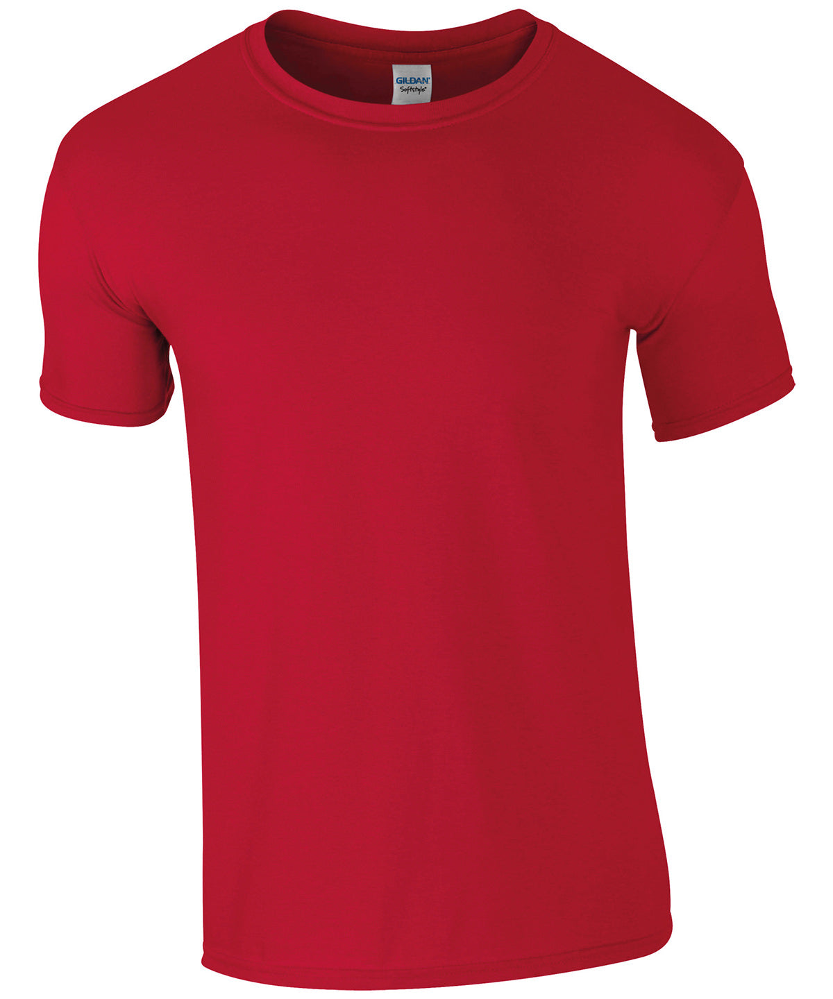 Cherry Red - Softstyle™ adult ringspun t-shirt - GarmentEmbroidery