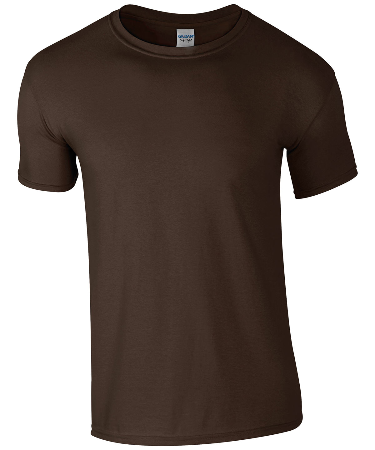 Dark Chocolate - Softstyle™ adult ringspun t-shirt - GarmentEmbroidery