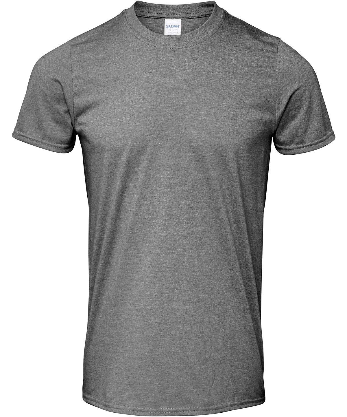 Graphite Heather - Softstyle™ adult ringspun t-shirt - GarmentEmbroidery