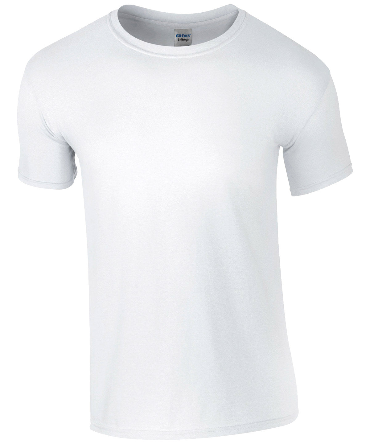 White* - Softstyle™ adult ringspun t-shirt - GarmentEmbroidery