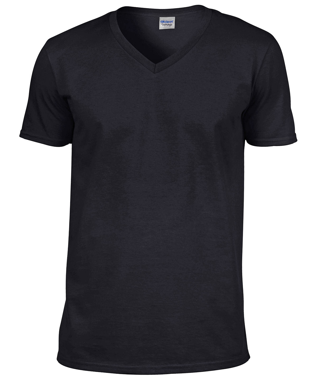 Black - Softstyle™ v-neck t-shirt - GarmentEmbroidery