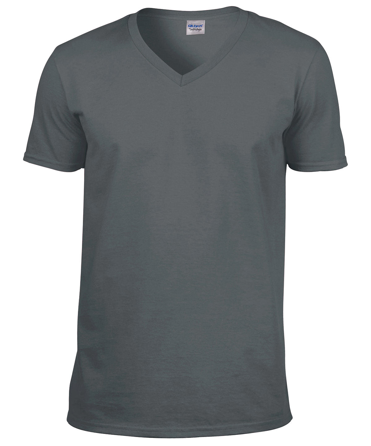 Charcoal - Softstyle™ v-neck t-shirt - GarmentEmbroidery