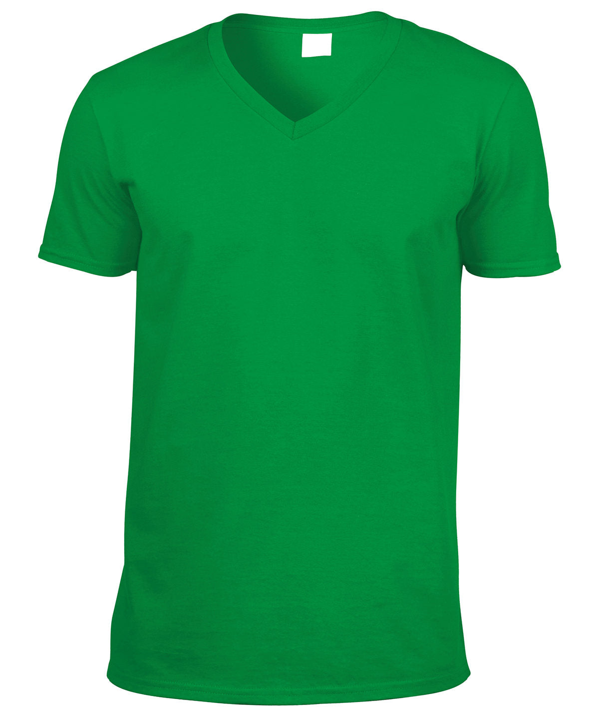 Irish Green - Softstyle™ v-neck t-shirt - GarmentEmbroidery