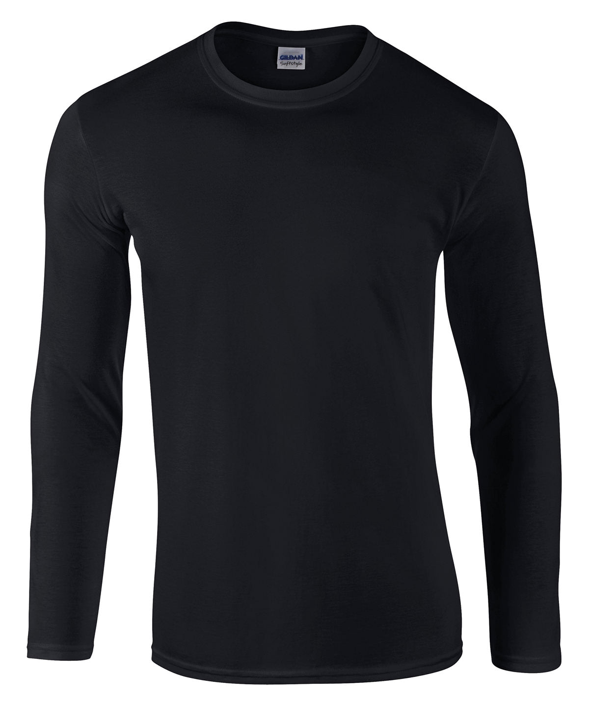 Black - Softstyle™ long sleeve t-shirt - GarmentEmbroidery