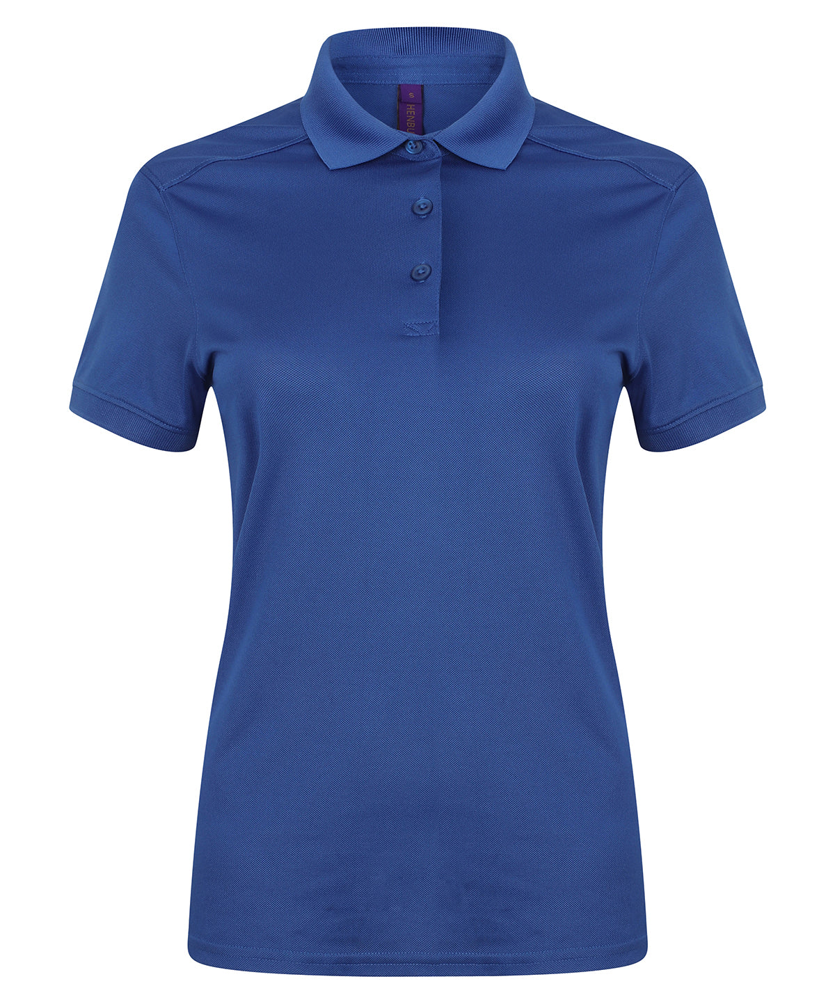 Women's stretch polo shirt with wicking finish (slim fit)