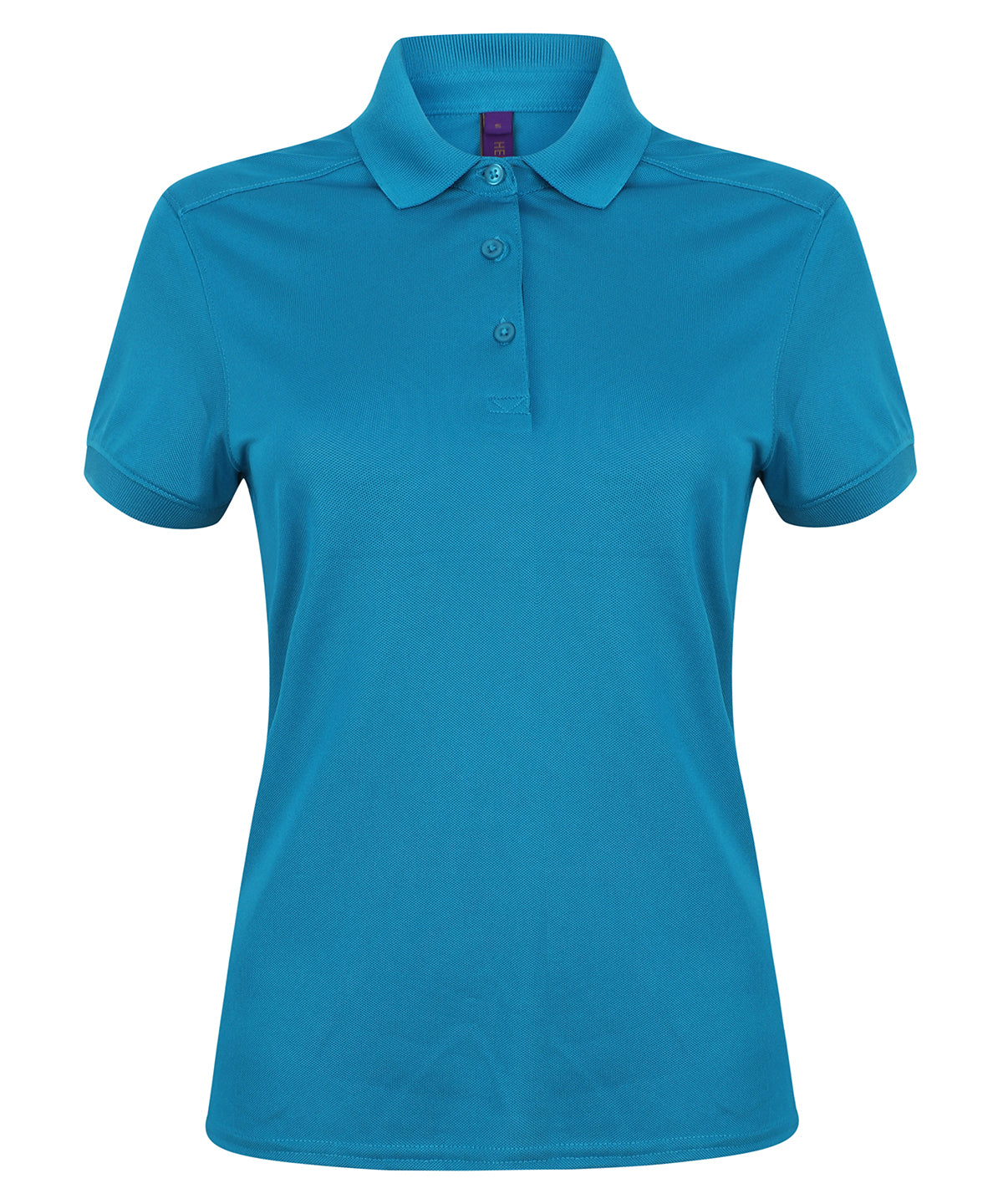 Women's stretch polo shirt with wicking finish (slim fit)