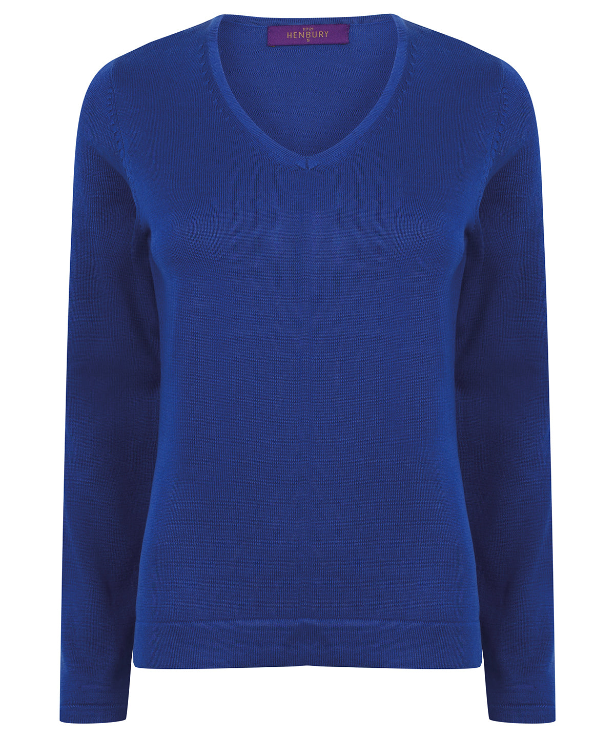 Women's 12 gauge v-neck jumper