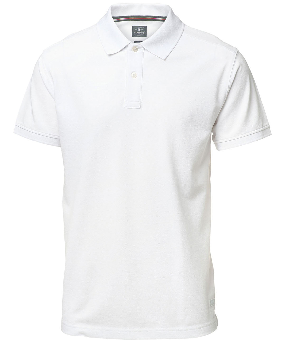 White - Yale polo - GarmentEmbroidery