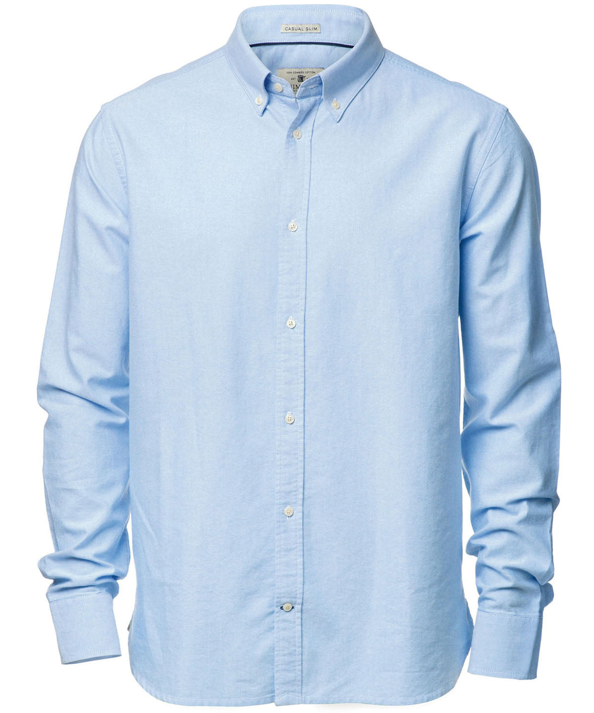 Light Blue - Rochester Oxford shirt - GarmentEmbroidery