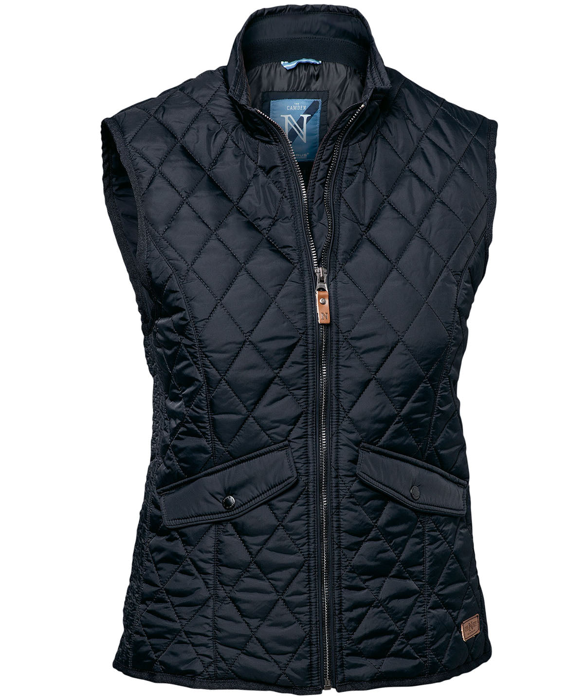 Midnight Blue - Women's Camden gilet - GarmentEmbroidery