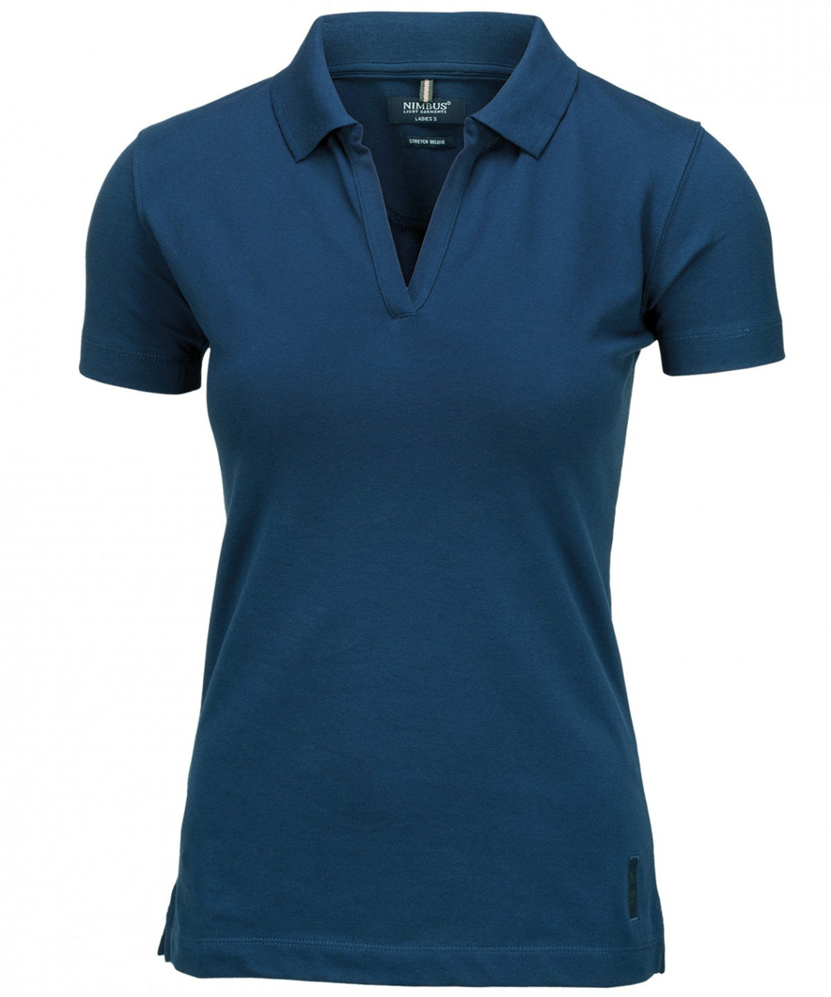 Indigo Blue - Women's Harvard stretch deluxe polo shirt - GarmentEmbroidery