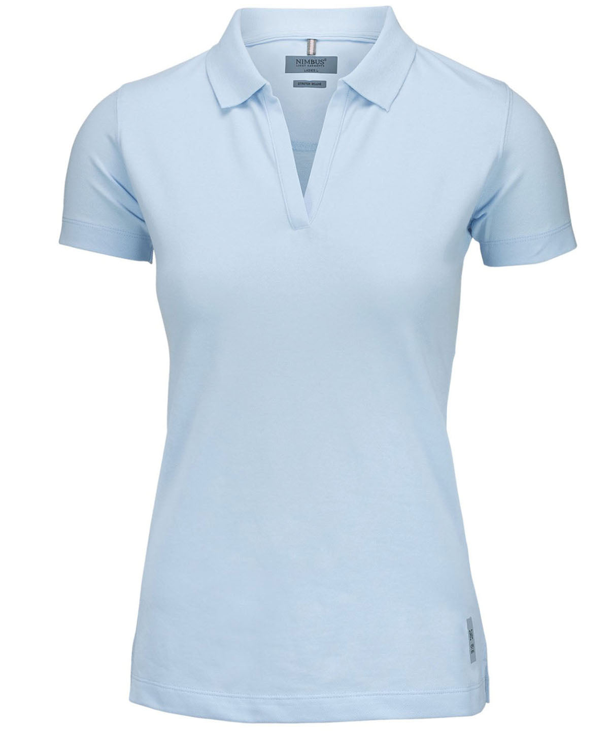 Sky Blue - Women's Harvard stretch deluxe polo shirt - GarmentEmbroidery