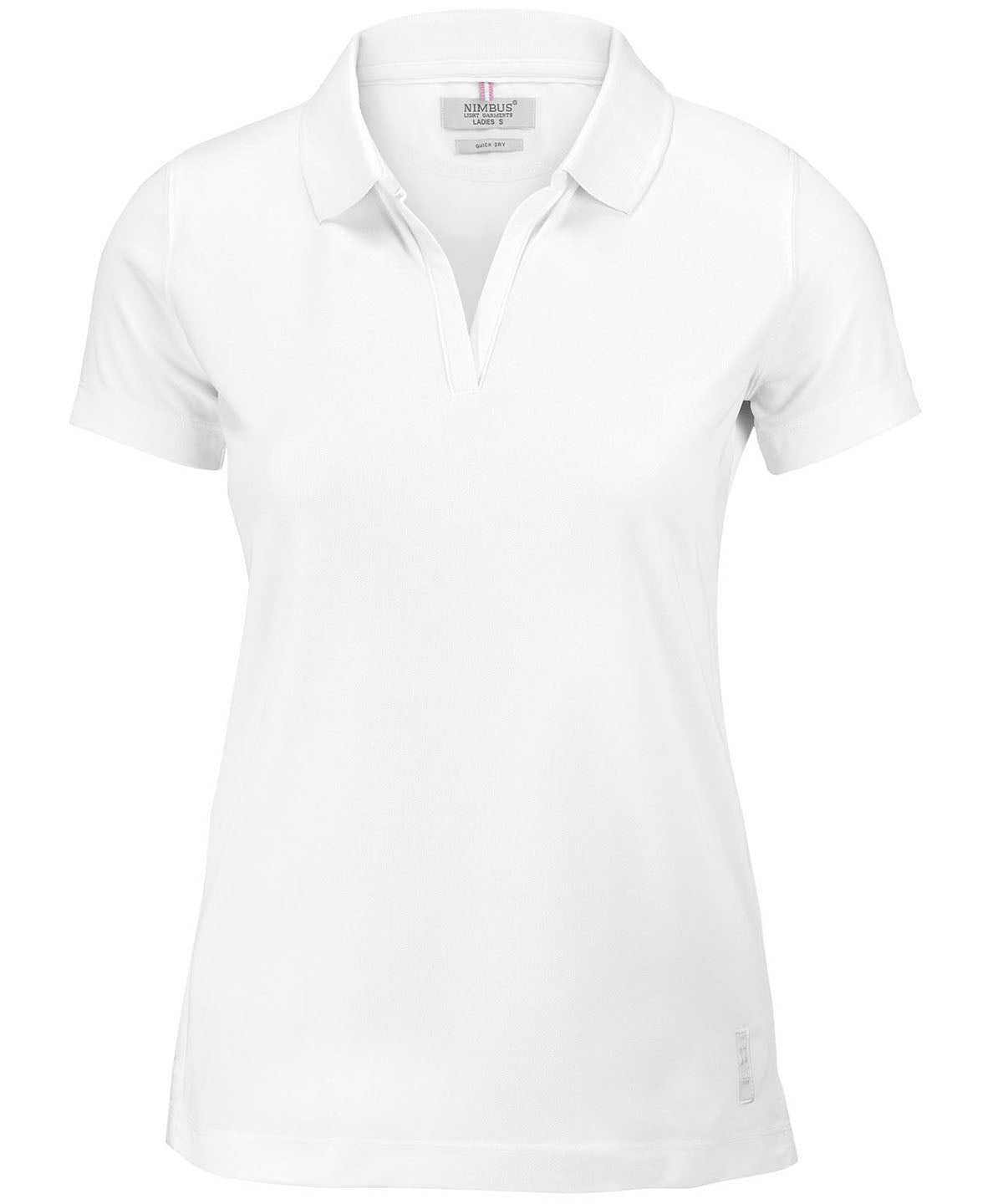 White - Women's Clearwater polo - GarmentEmbroidery