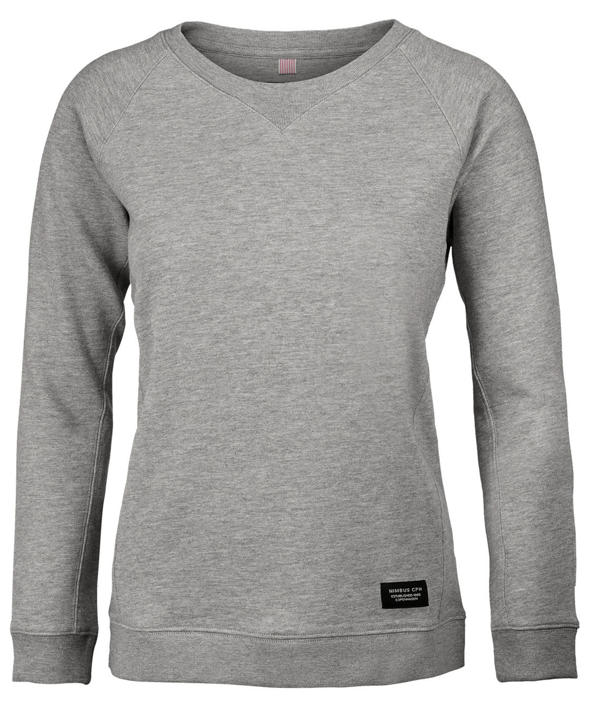 Grey Melange - Women's Newport sweatshirt - GarmentEmbroidery