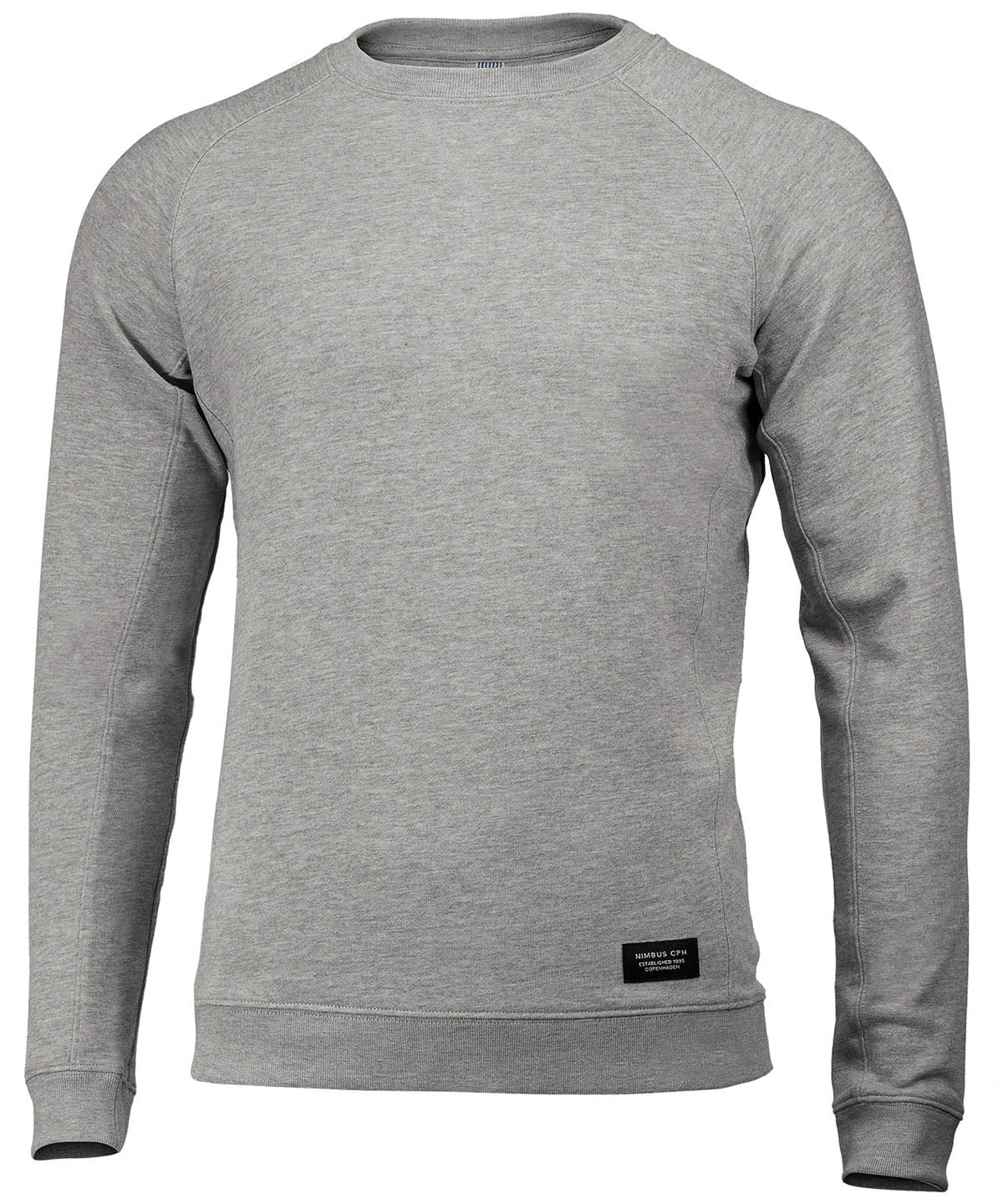 Grey Melange - Newport sweatshirt - GarmentEmbroidery