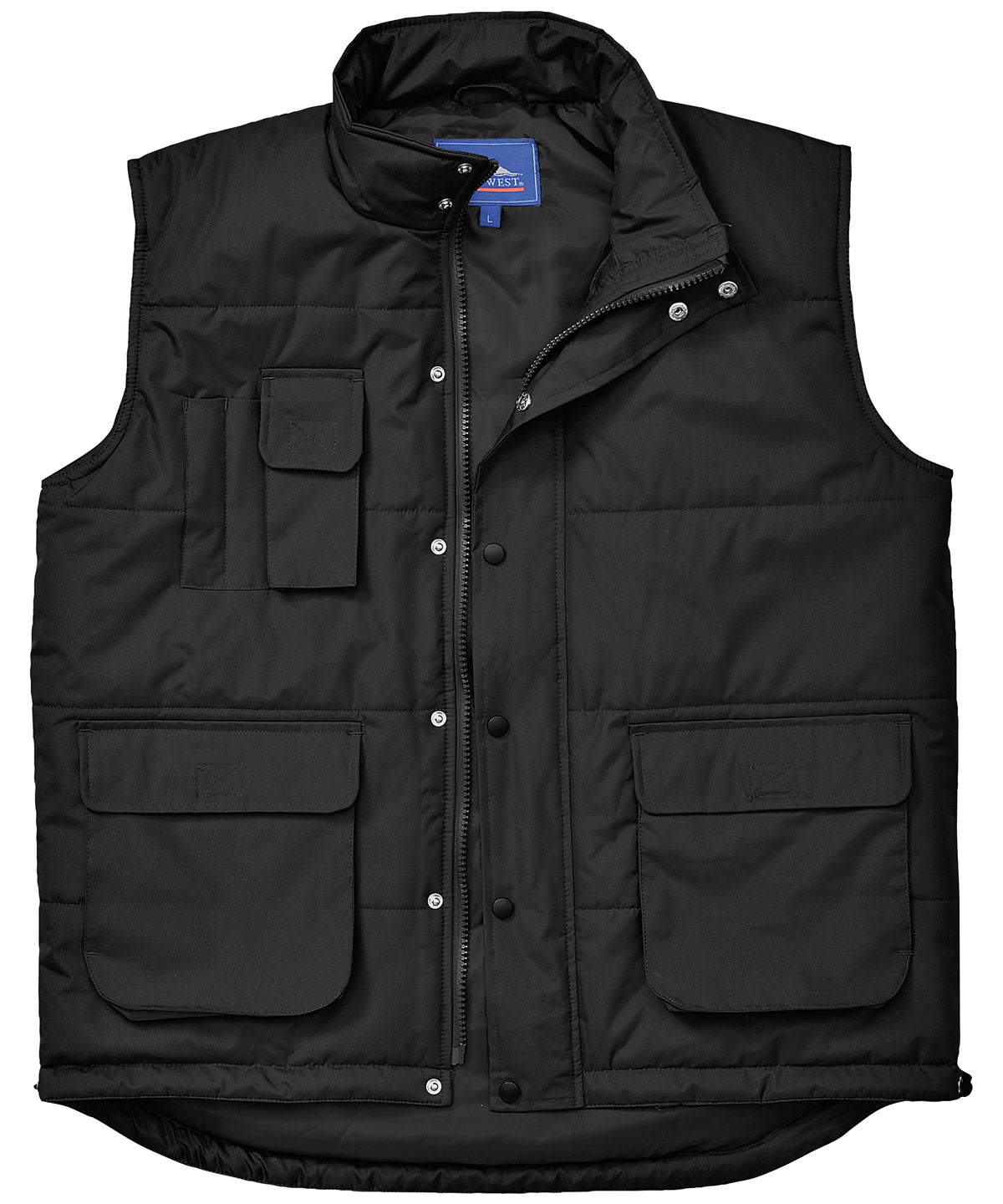 Black - Classic bodywarmer (S415) - GarmentEmbroidery