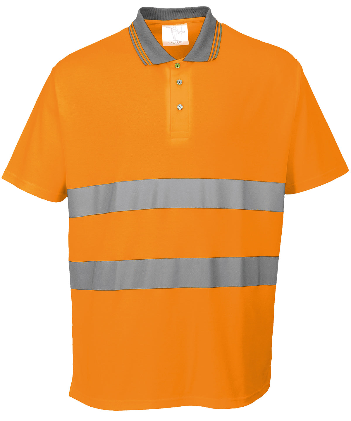 Orange - Cotton Comfort polo shirt (S171) - GarmentEmbroidery