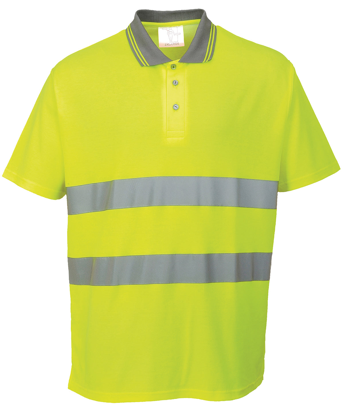 Yellow - Cotton Comfort polo shirt (S171) - GarmentEmbroidery