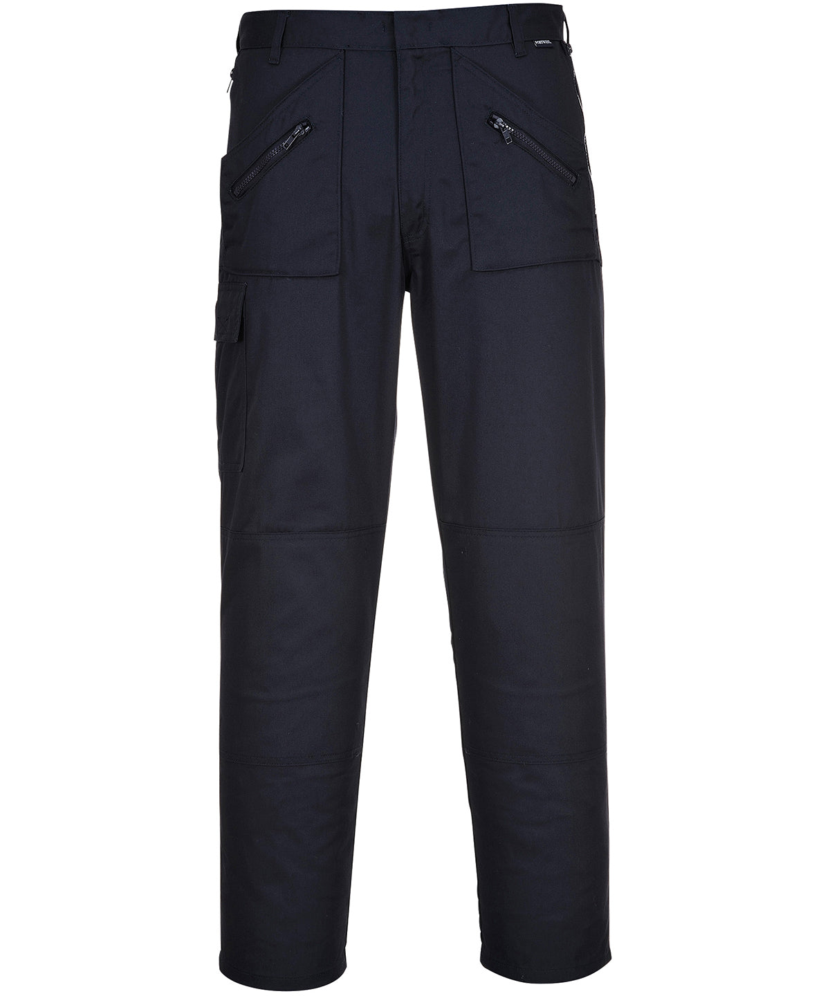 Navy - Action trousers (S887) regular fit - GarmentEmbroidery