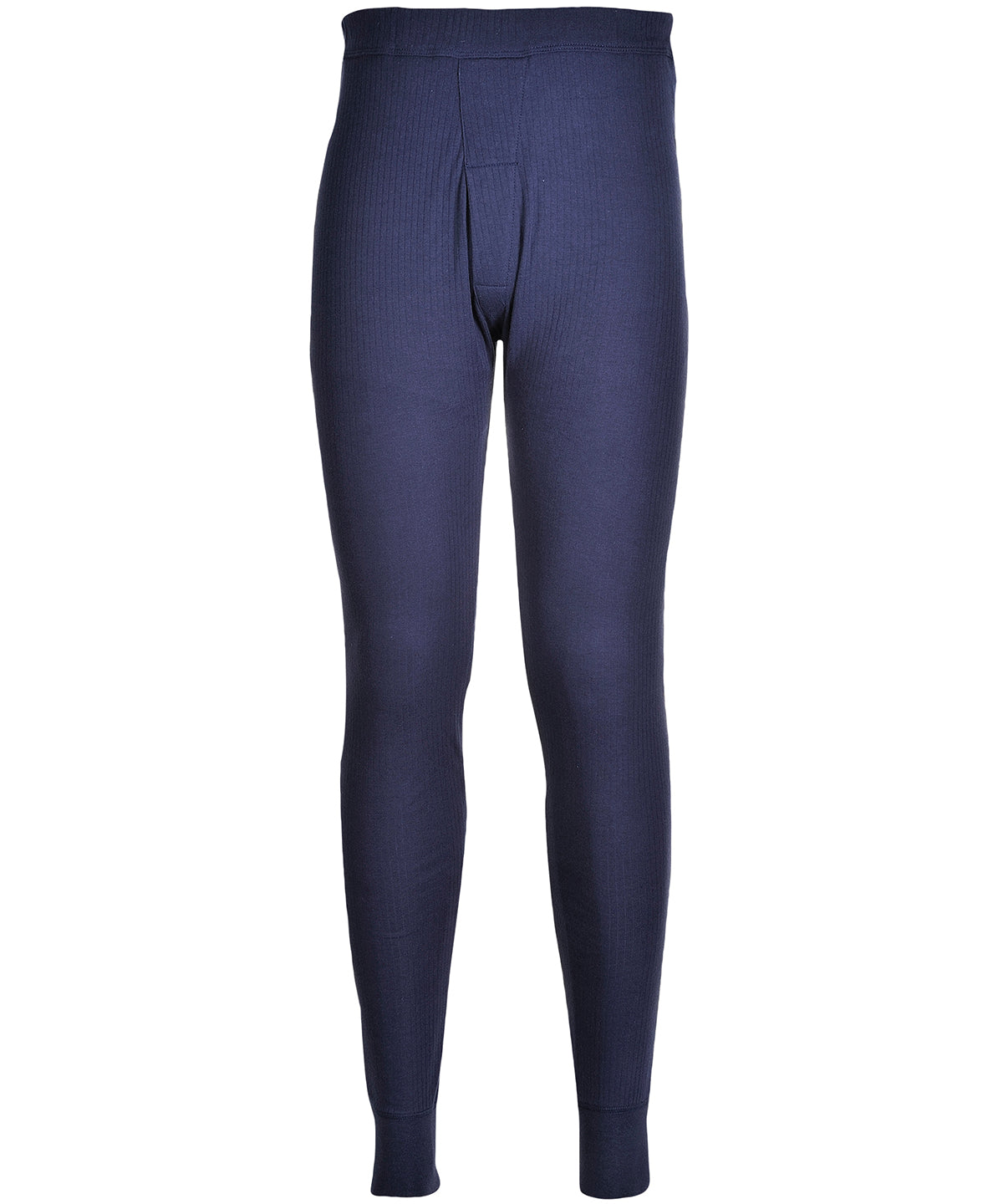 Navy - Thermal trousers (B121) - GarmentEmbroidery