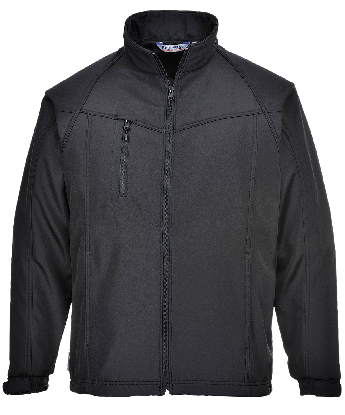 Black - Men's Oregon softshell jacket (TK40) - GarmentEmbroidery