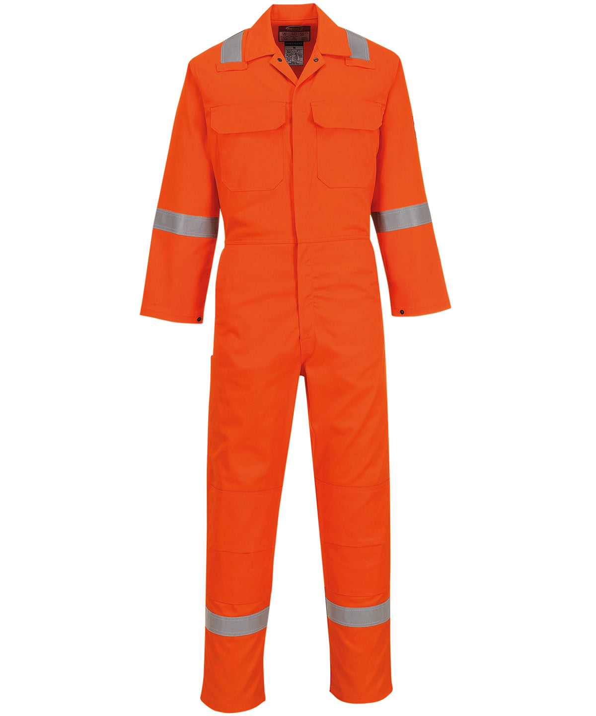 Orange - Bizweld™ Iona coverall (BIZ5) - GarmentEmbroidery