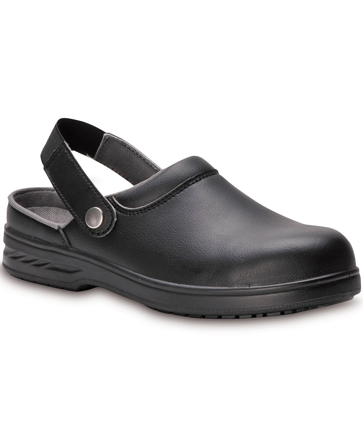 Black - Steelite safety clog SB (FW82) - GarmentEmbroidery