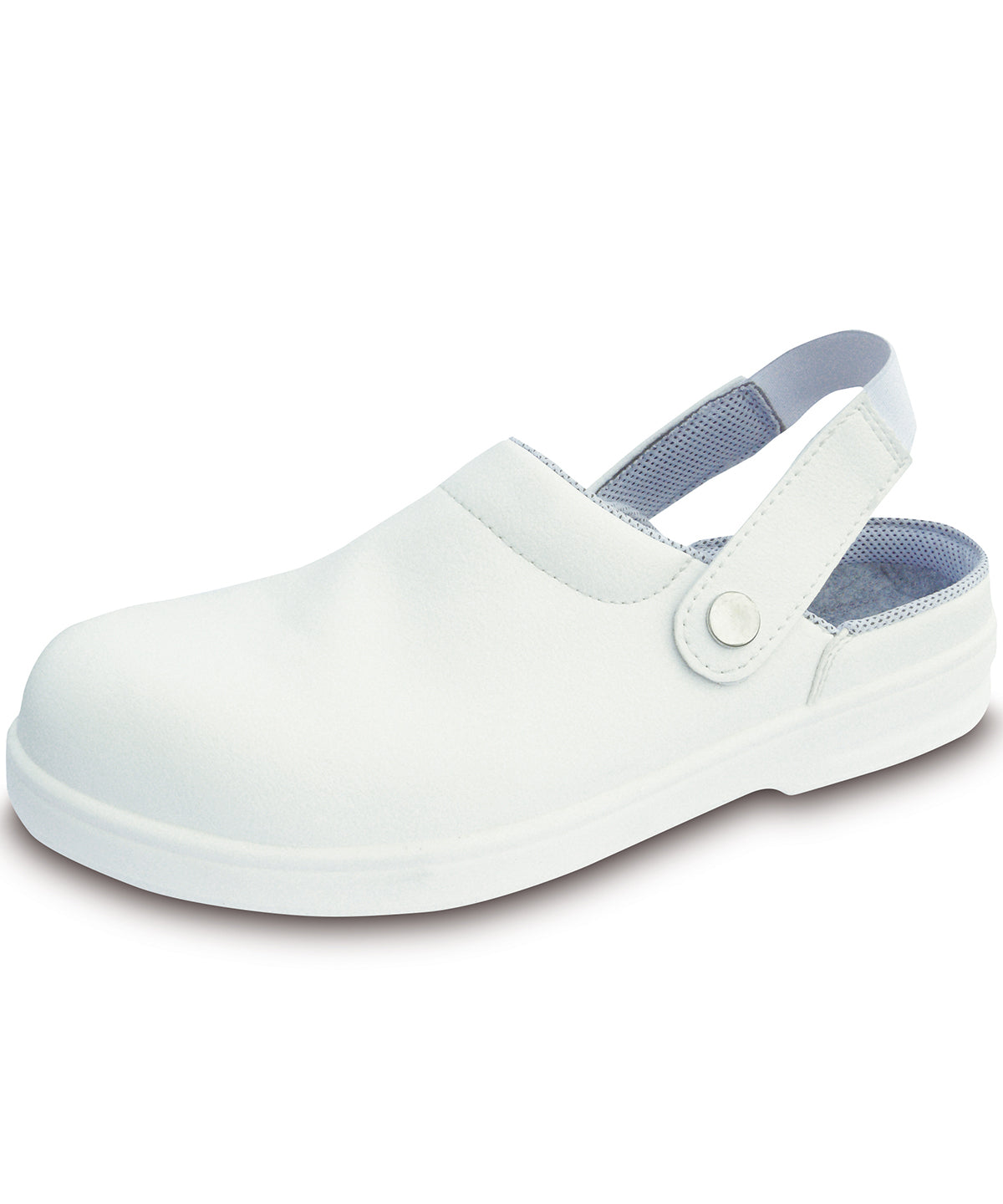 White - Steelite safety clog SB (FW82) - GarmentEmbroidery