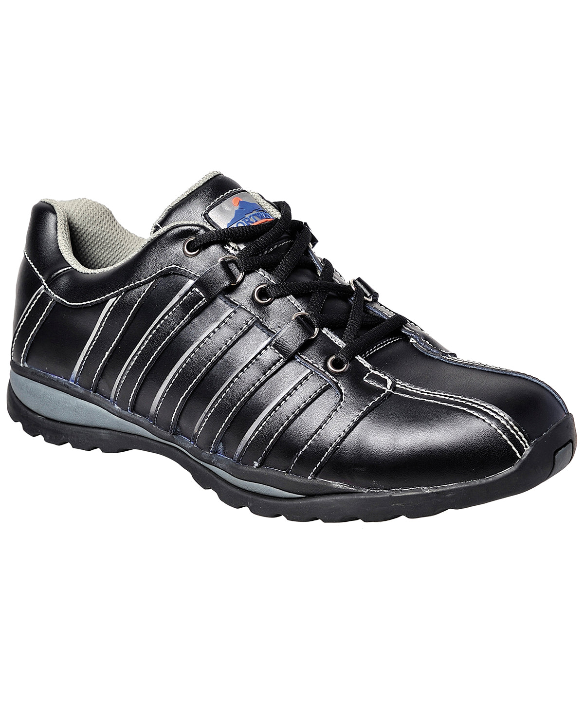 Black - Steelite™ Arx safety trainer S1P HRO (FW33) - GarmentEmbroidery