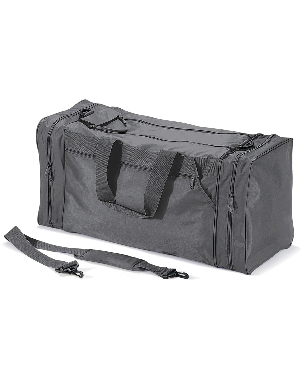 Graphite Grey - Jumbo sports holdall - GarmentEmbroidery