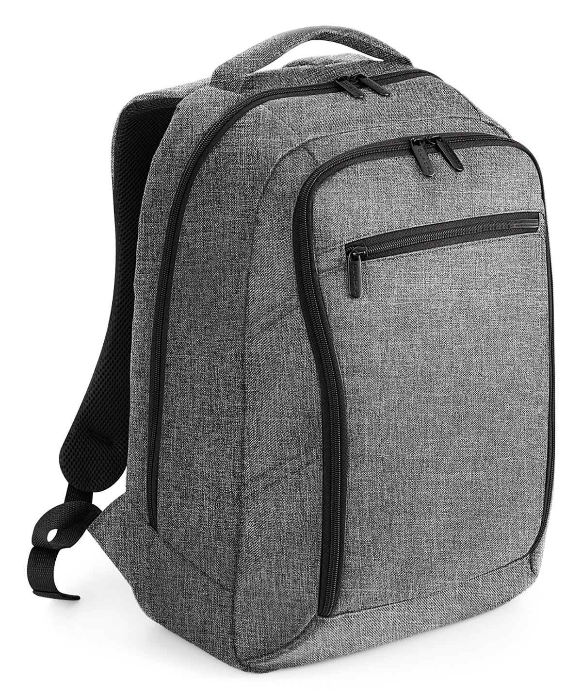 Grey Marl - Executive digital backpack - GarmentEmbroidery